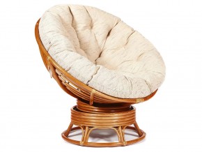 Кресло-качалка Papasan w 23/01 B с подушкой Cognac, ткань Старт в Ишиме - ishim.magazin-mebel74.ru | фото