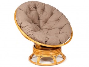 Кресло-качалка Papasan w 23/01 B с подушкой Honey, экошерсть Коричневый в Ишиме - ishim.magazin-mebel74.ru | фото