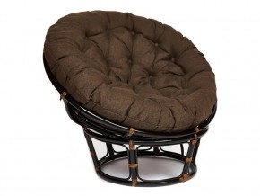 Кресло Papasan 23/01 W с подушкой Antique brown, ткань Коричневый в Ишиме - ishim.magazin-mebel74.ru | фото