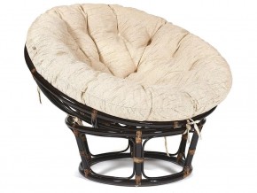 Кресло Papasan 23/01 W с подушкой Antique brown, ткань Старт в Ишиме - ishim.magazin-mebel74.ru | фото