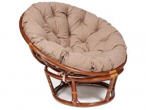 Кресло Papasan 23/01 W с подушкой Pecan, экошерсть Коричневый в Ишиме - ishim.magazin-mebel74.ru | фото