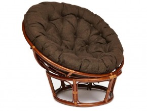 Кресло Papasan 23/01 W с подушкой Pecan, ткань Коричневый в Ишиме - ishim.magazin-mebel74.ru | фото