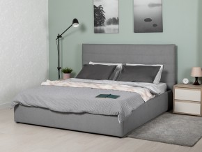 Кровать двойная Амалия 140 RUDY-2 1501 A1 color 20 серебристый серый в Ишиме - ishim.magazin-mebel74.ru | фото