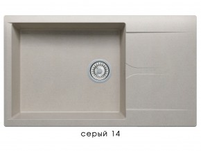 Мойка гранитная Gals-862 Серый 14 в Ишиме - ishim.magazin-mebel74.ru | фото