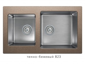 Мойка комбинированная Tolero twist TTS-840 Темно-бежевый 823 в Ишиме - ishim.magazin-mebel74.ru | фото