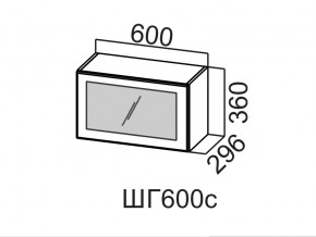 ШГ600с/360 Шкаф навесной 600/360 (горизонт. со стеклом) в Ишиме - ishim.magazin-mebel74.ru | фото