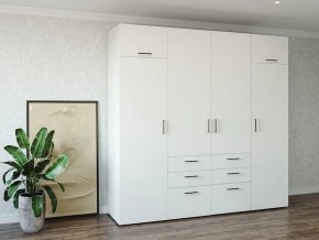 Шкаф распашной 2400Б Жемчуг в Ишиме - ishim.magazin-mebel74.ru | фото