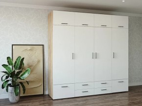 Шкаф распашной 2400К Жемчуг в Ишиме - ishim.magazin-mebel74.ru | фото